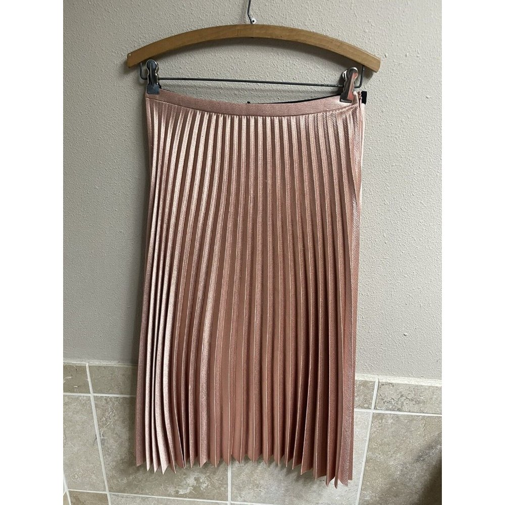 Handmade Pleated Maxi Skirt Pink Ballet Core Approximately Size 8 Midi